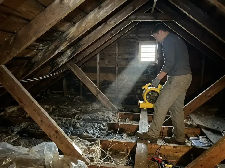 attic-water-damage-drying-proc-007 — frequently asked questions, Emergency Water Extraction & 24/7 Flood Response in Rotonda…